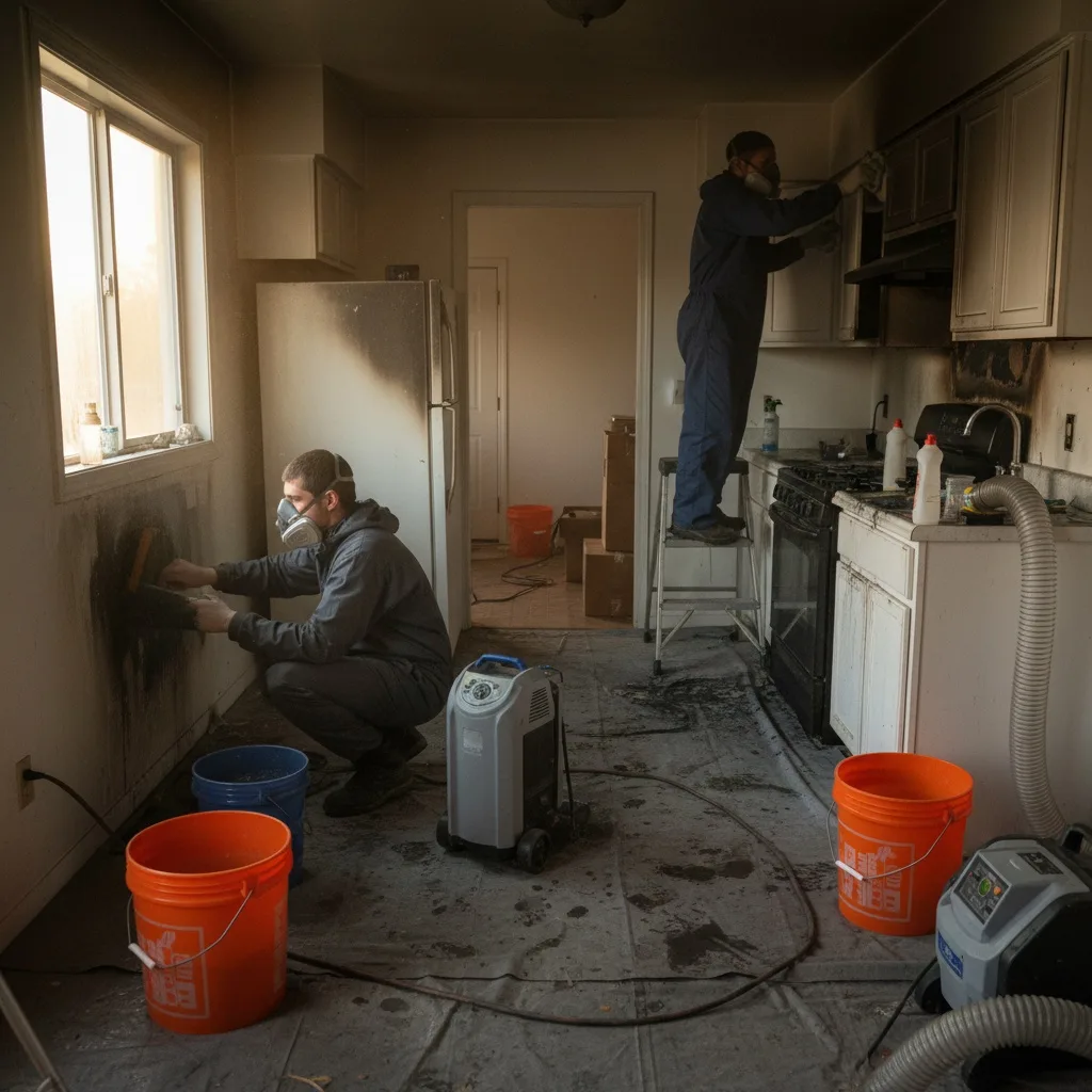 Fire Damage Restoration in Concord, CA